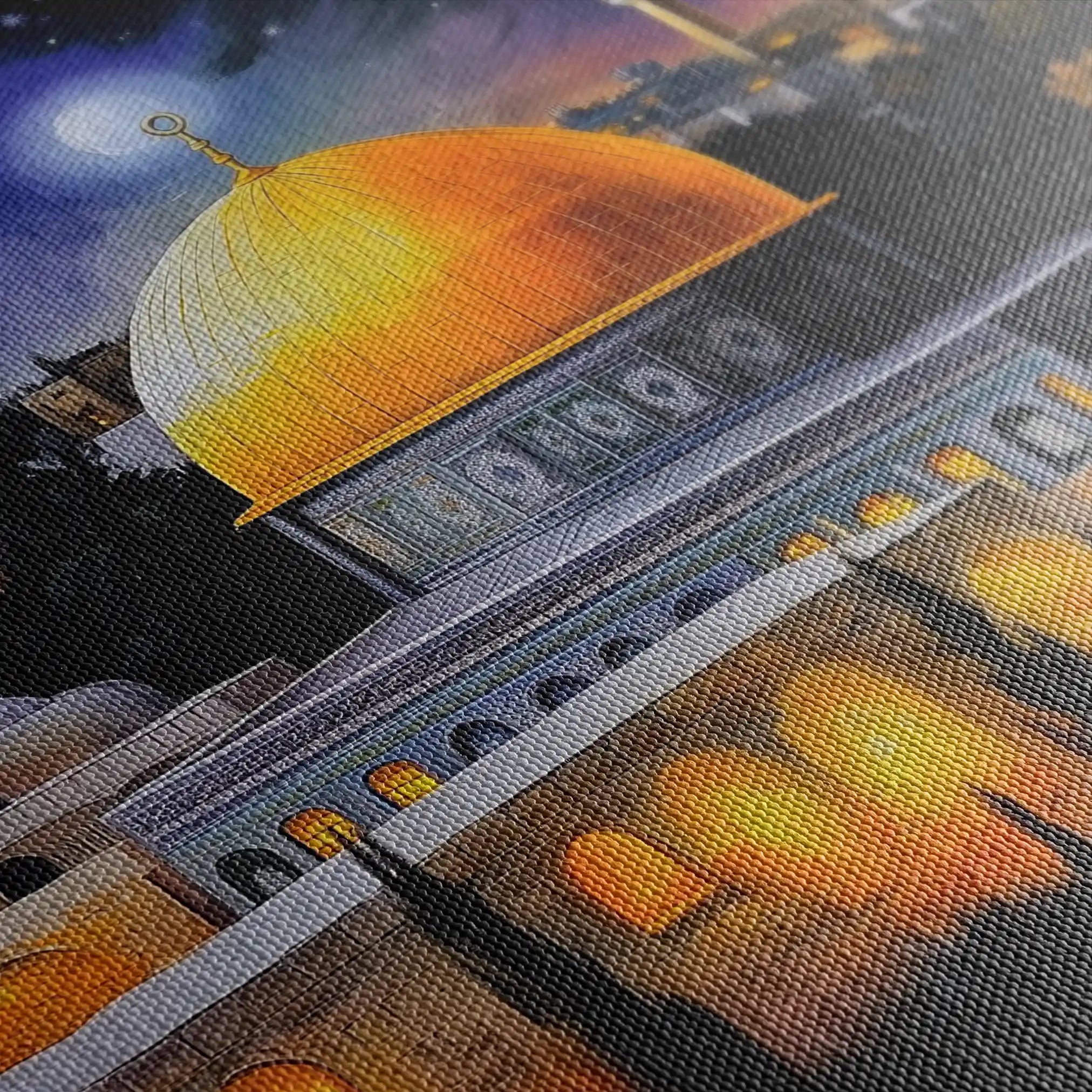 Palestine 057 Canvas Art 90 x 60 cm / Stretched on hidden frame