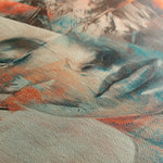 Portrait 057 Canvas Art 90 x 60 cm / Stretched on hidden frame