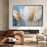 Abstract 058 Canvas Art 60 x 40 cm / Stretched on hidden frame