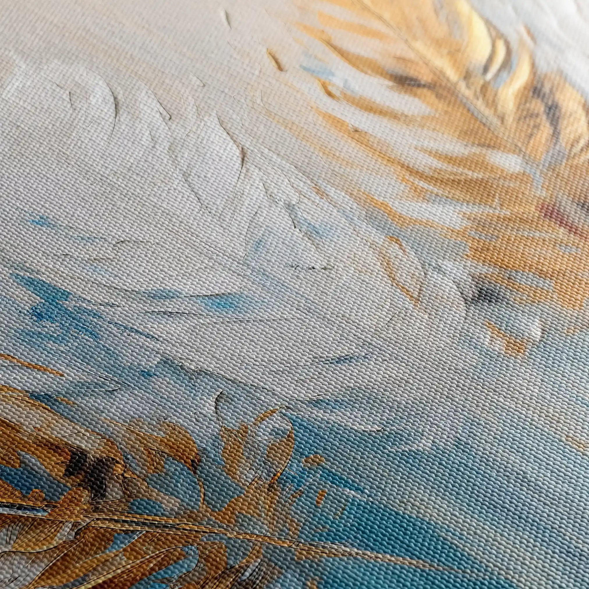 Abstract 058 Canvas Art 60 x 40 cm / Stretched on hidden frame