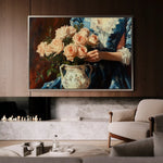 Classic 058 Canvas Art 90 x 60 cm / Stretched on hidden frame