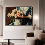 Classic 058 Canvas Art 90 x 60 cm / Stretched on hidden frame