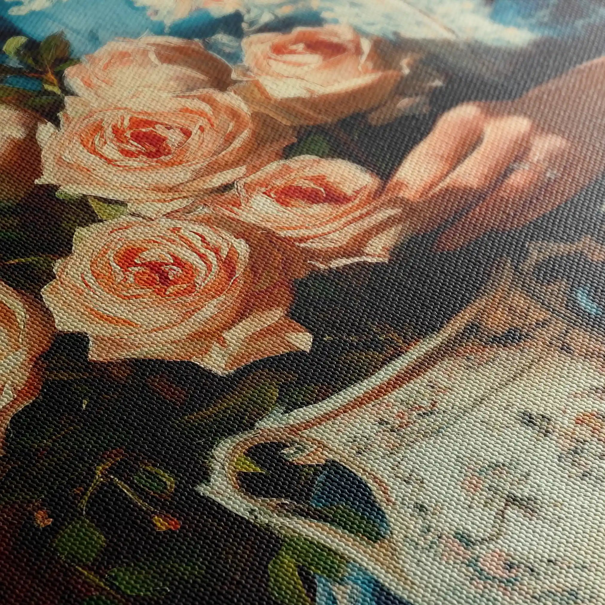 Classic 058 Canvas Art 90 x 60 cm / Stretched on hidden frame