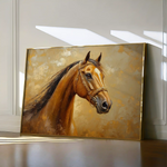 Horses 058 Canvas Art 90 x 60 cm / Stretched on hidden frame