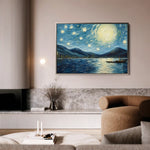 Landscape 058 Canvas Art 90 x 60 cm / Stretched on hidden frame