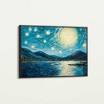 Landscape 058 Canvas Art 90 x 60 cm / Stretched on hidden frame