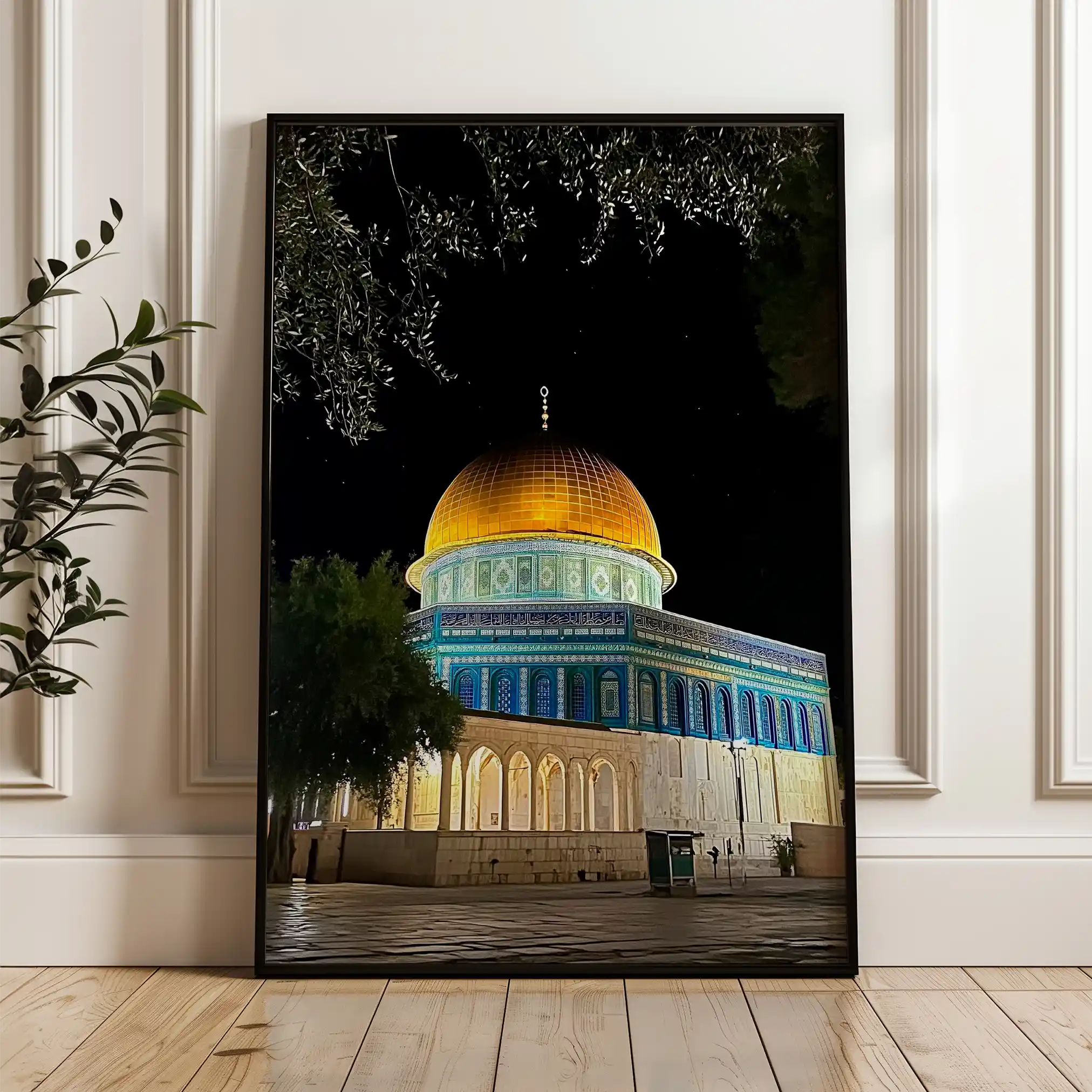 Palestine 058 Canvas Art 90 x 60 cm / Stretched on hidden frame