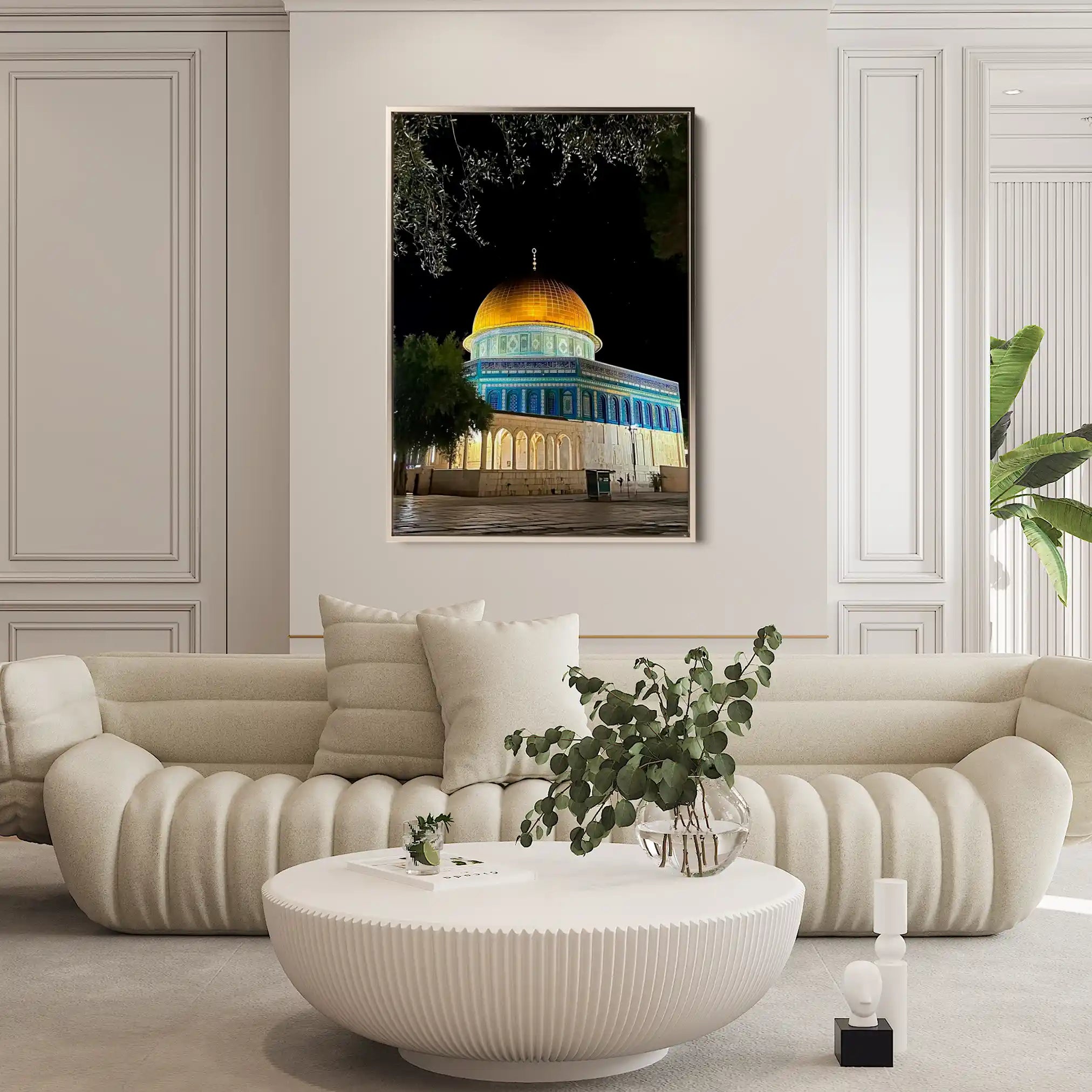 Palestine 058 Canvas Art 90 x 60 cm / Stretched on hidden frame