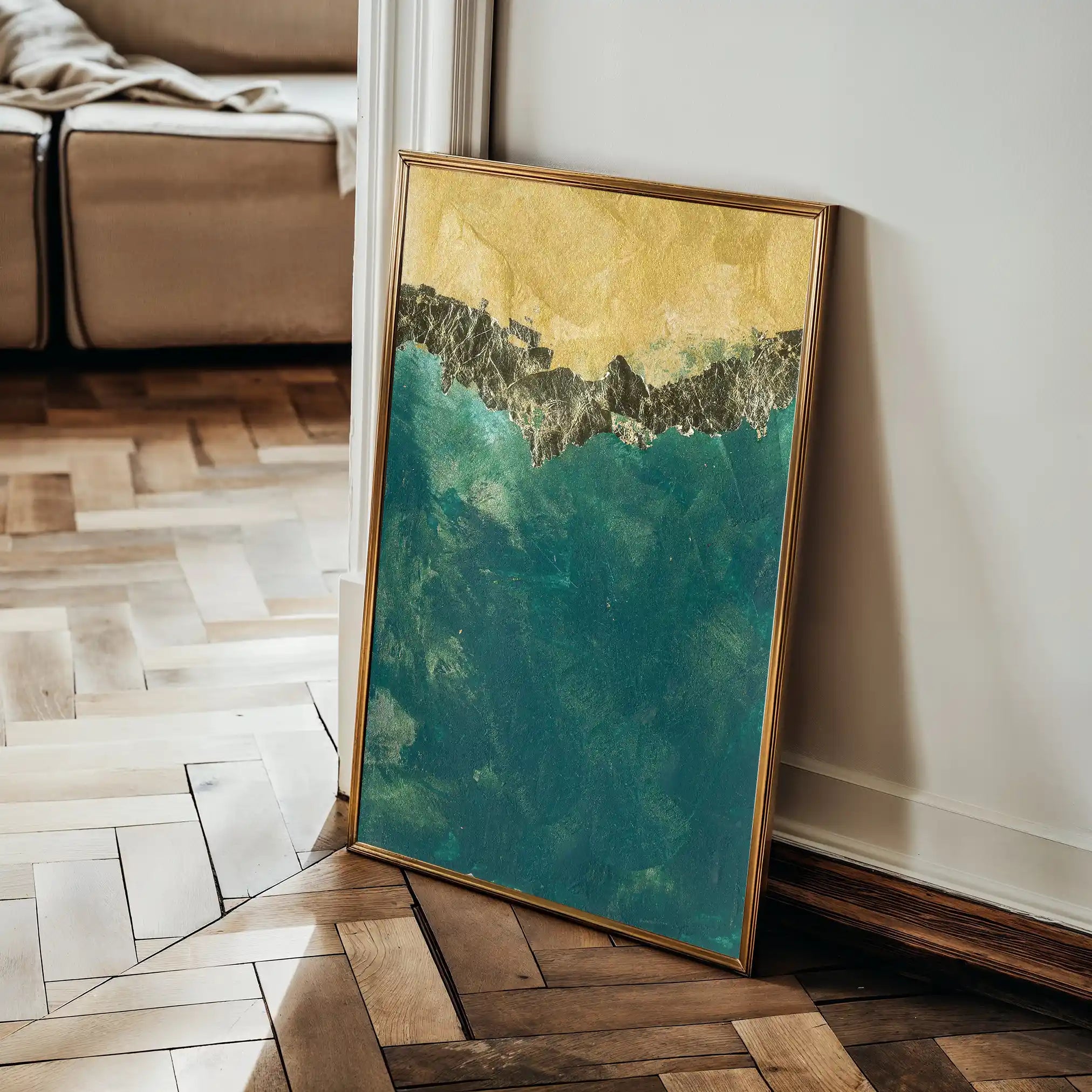 Abstract 059 Canvas Art 60 x 40 cm / Stretched on hidden frame