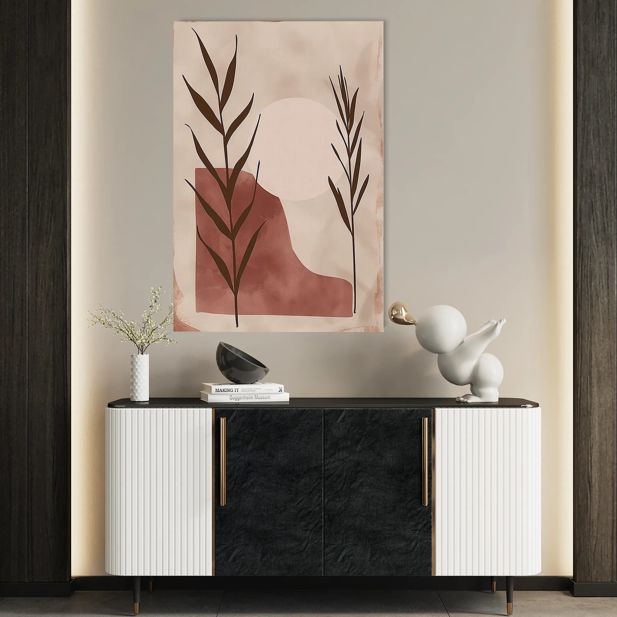 Boho Canvas Wall Art WAD059-BH 90 x 60 cm / Stretched on hidden frame