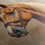 Horses 059 Canvas Art 90 x 60 cm / Stretched on hidden frame