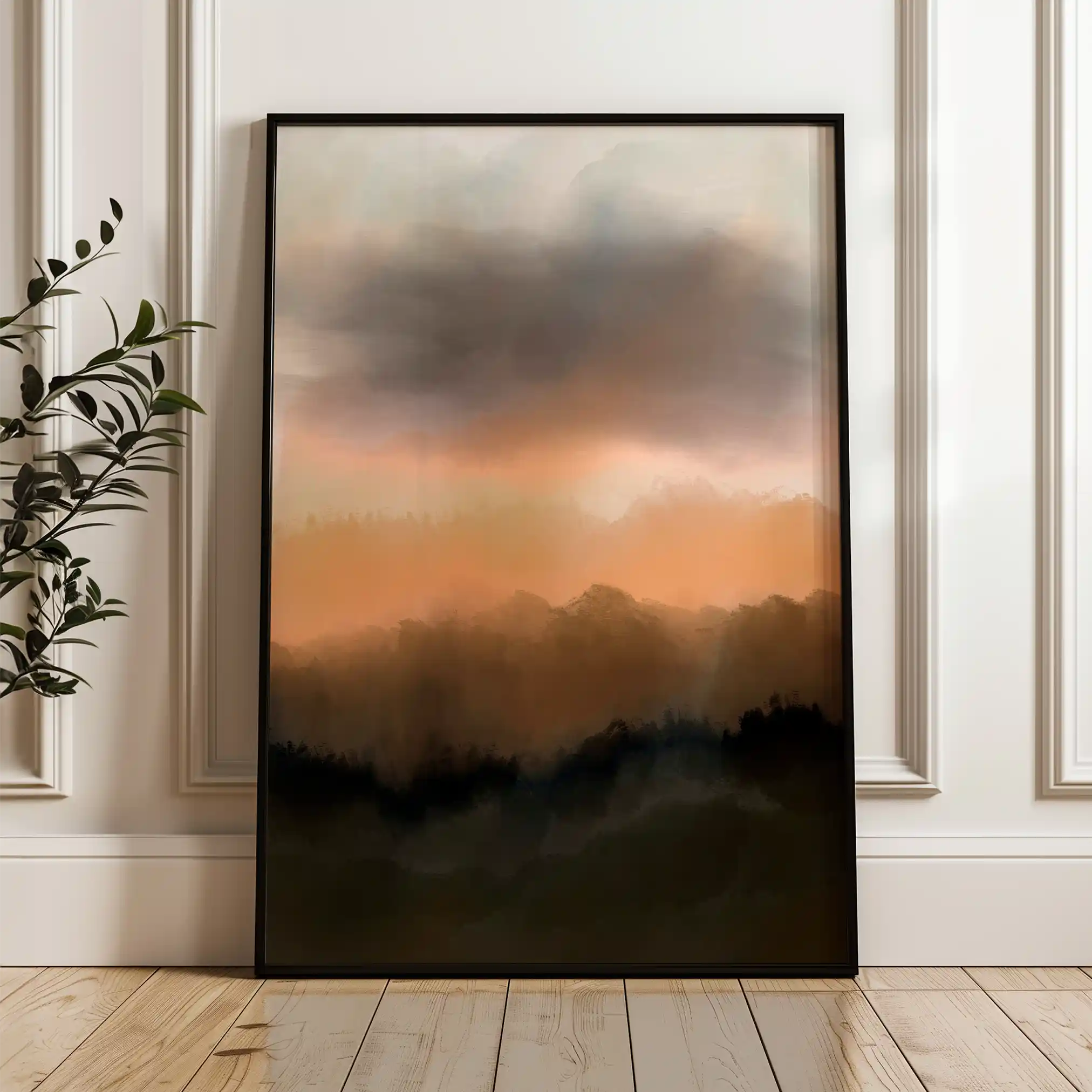 Landscape 059 Canvas Art 90 x 60 cm / Stretched on hidden frame