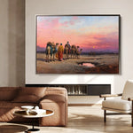 Orientalist 059 Canvas Art 90 x 60 cm / Stretched on hidden frame