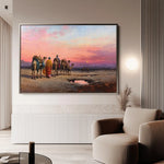 Orientalist 059 Canvas Art 90 x 60 cm / Stretched on hidden frame