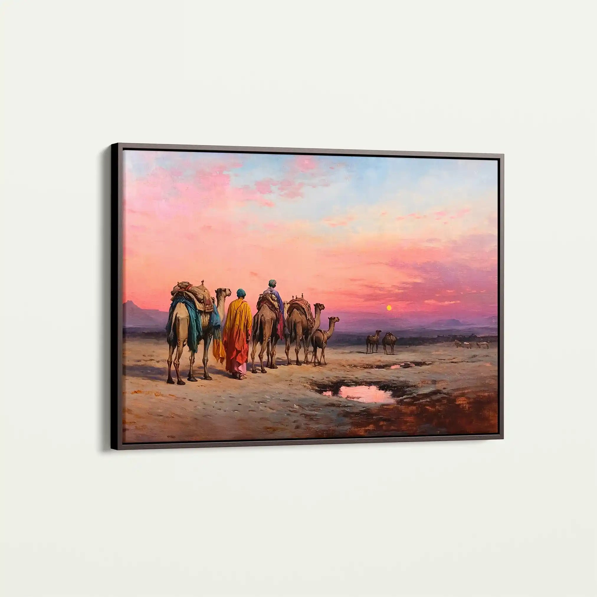 Orientalist 059 Canvas Art 90 x 60 cm / Stretched on hidden frame