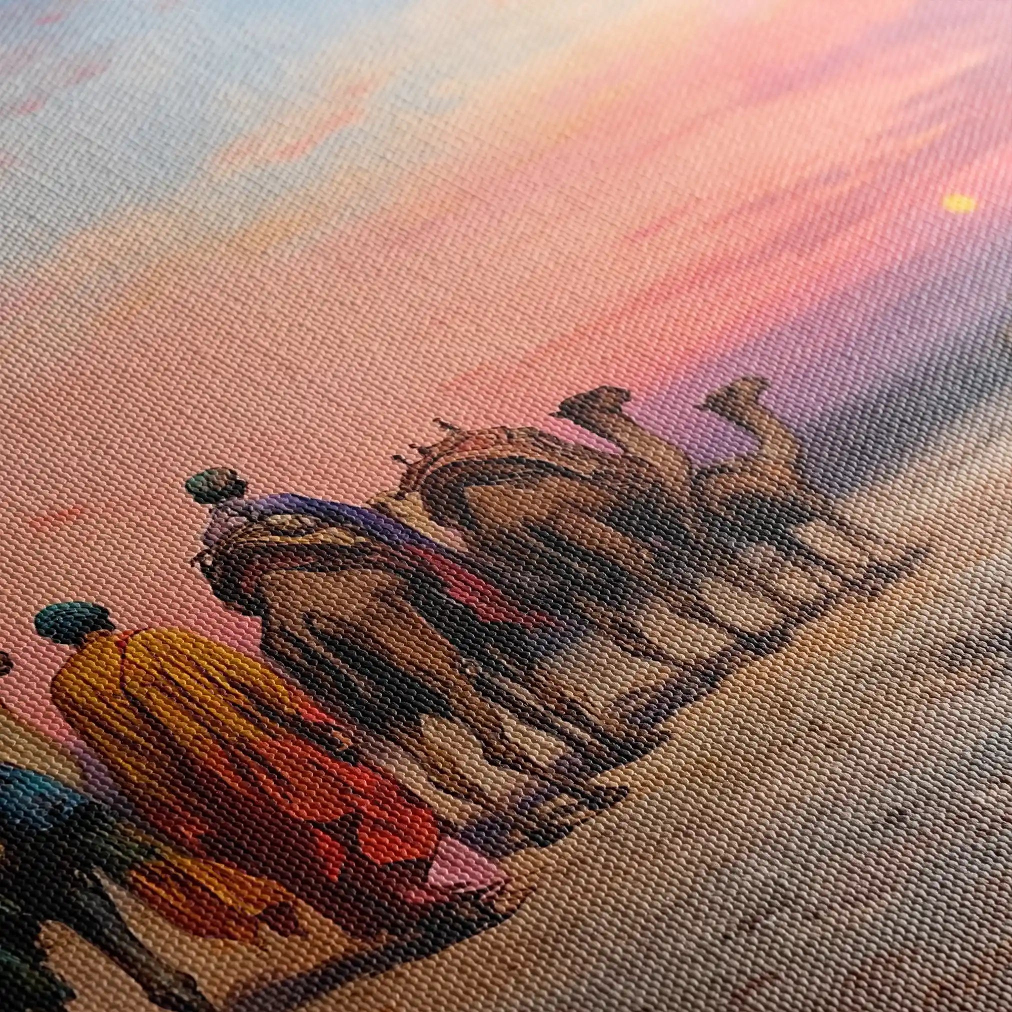 Orientalist 059 Canvas Art 90 x 60 cm / Stretched on hidden frame