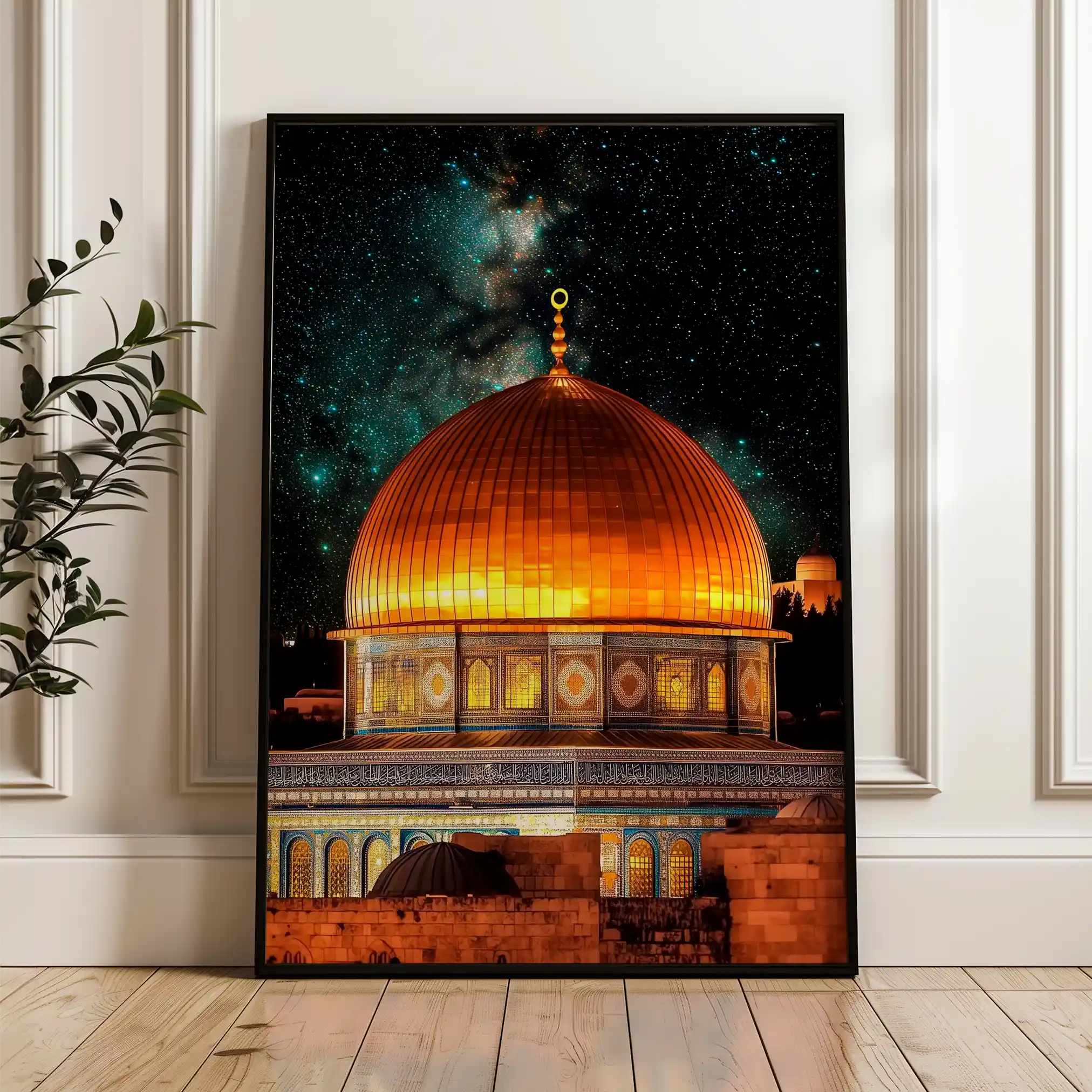 Palestine 059 Canvas Art 90 x 60 cm / Stretched on hidden frame