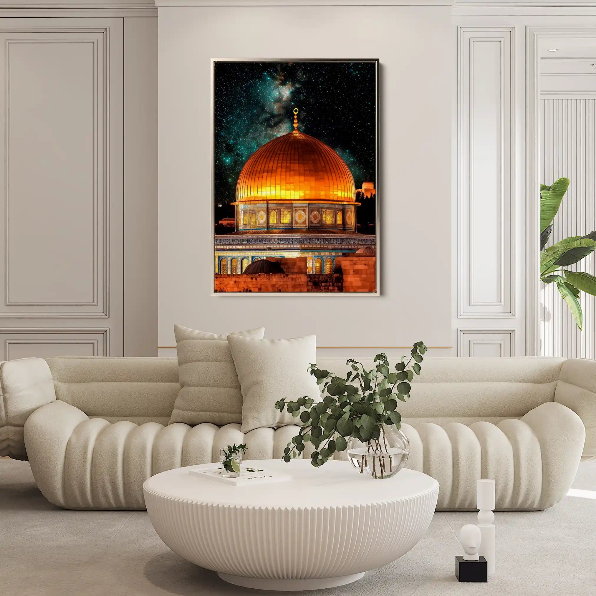 Palestine 059 Canvas Art 90 x 60 cm / Stretched on hidden frame