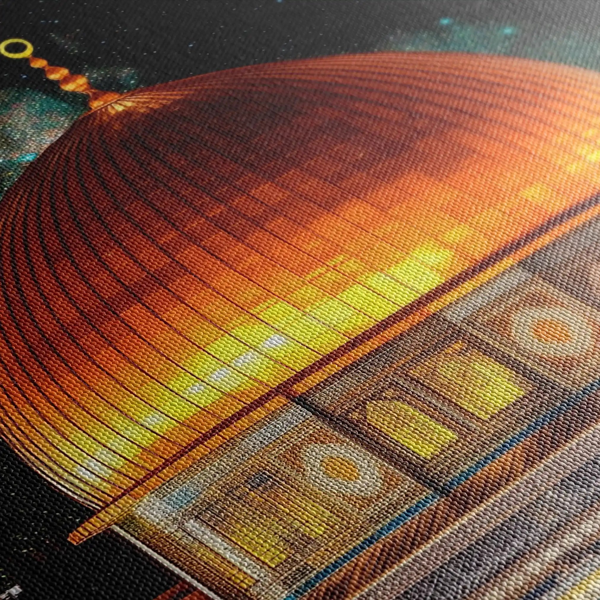 Palestine 059 Canvas Art 90 x 60 cm / Stretched on hidden frame