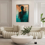 Portrait 059 Canvas Art 90 x 60 cm / Stretched on hidden frame