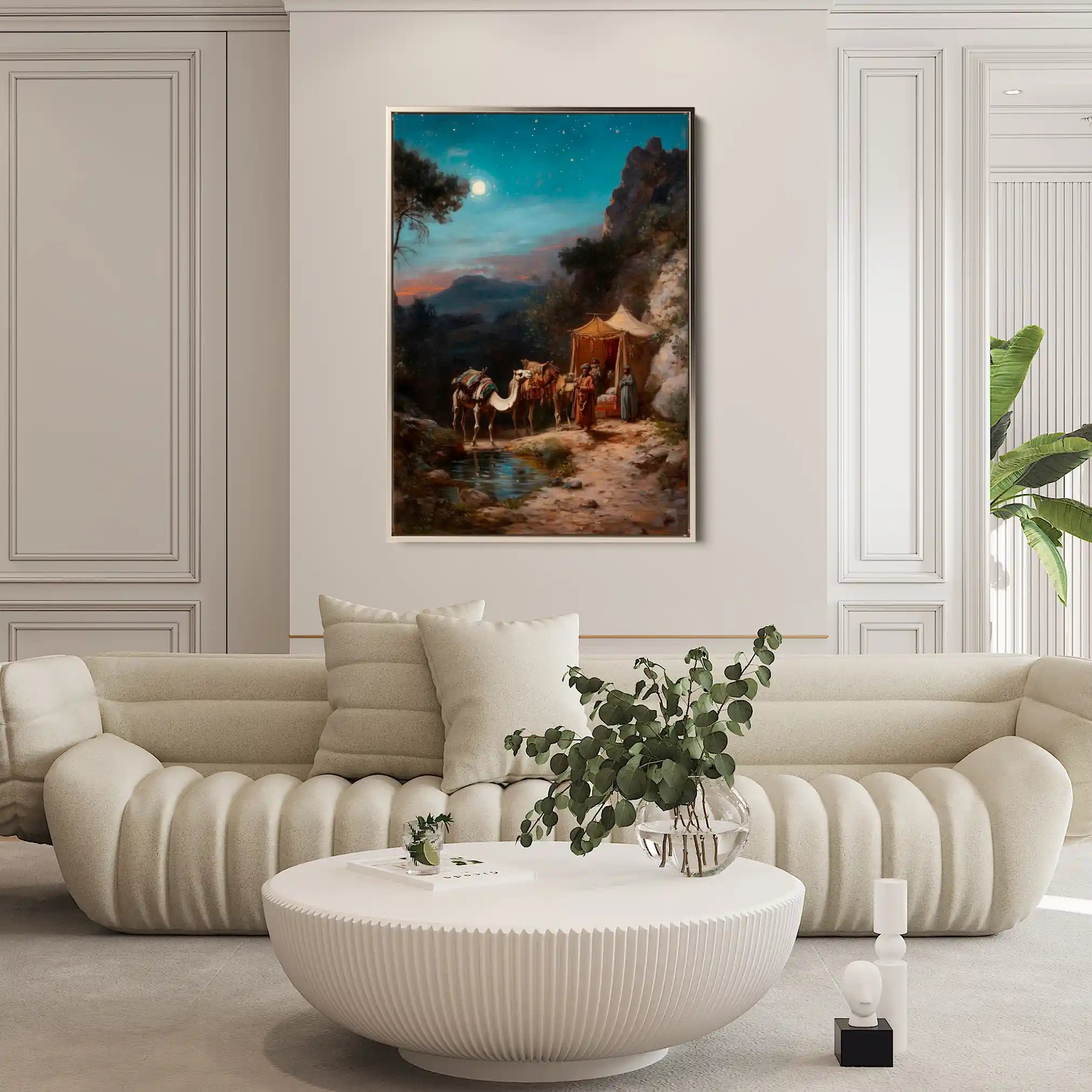 Orientalist 060 Canvas Art 90 x 60 cm / Stretched on hidden frame