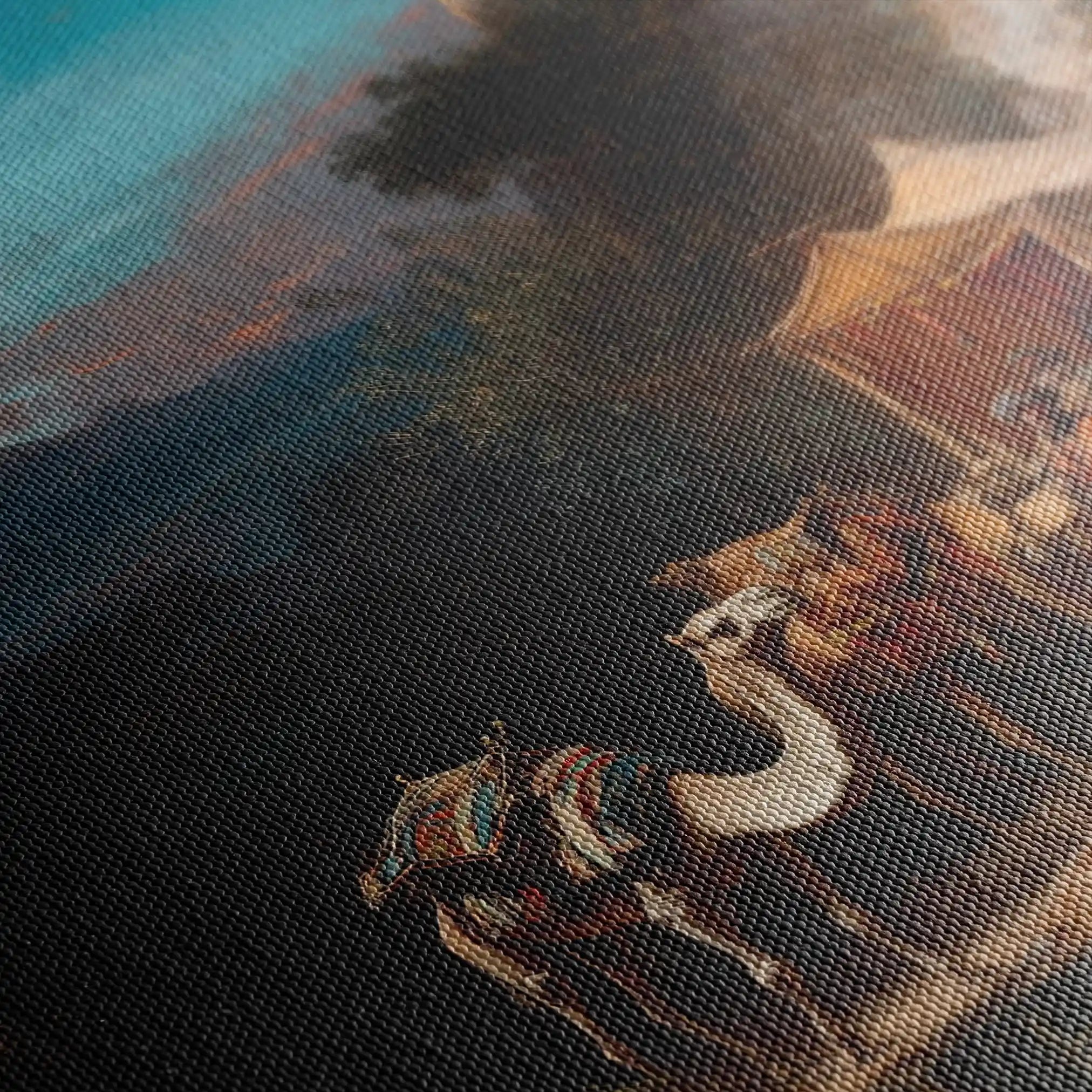 Orientalist 060 Canvas Art 90 x 60 cm / Stretched on hidden frame