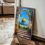 Palestine 060 Canvas Art 90 x 60 cm / Stretched on hidden frame