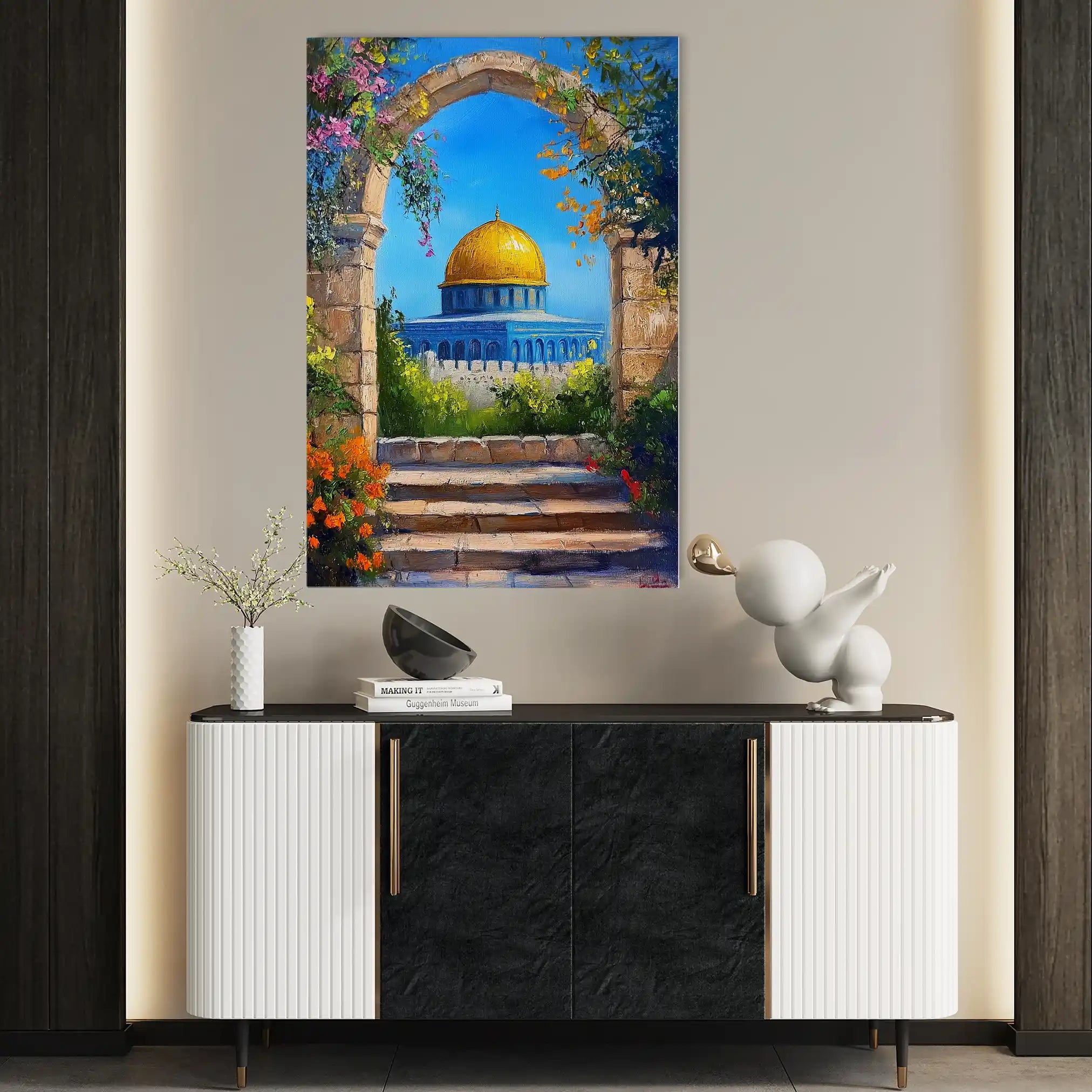 Palestine 060 Canvas Art 90 x 60 cm / Stretched on hidden frame