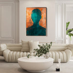 Portrait 060 Canvas Art 90 x 60 cm / Stretched on hidden frame