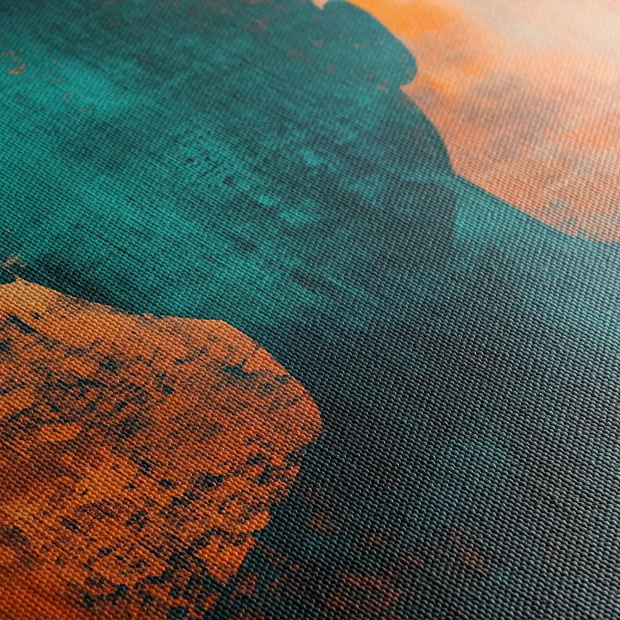 Portrait 060 Canvas Art 90 x 60 cm / Stretched on hidden frame