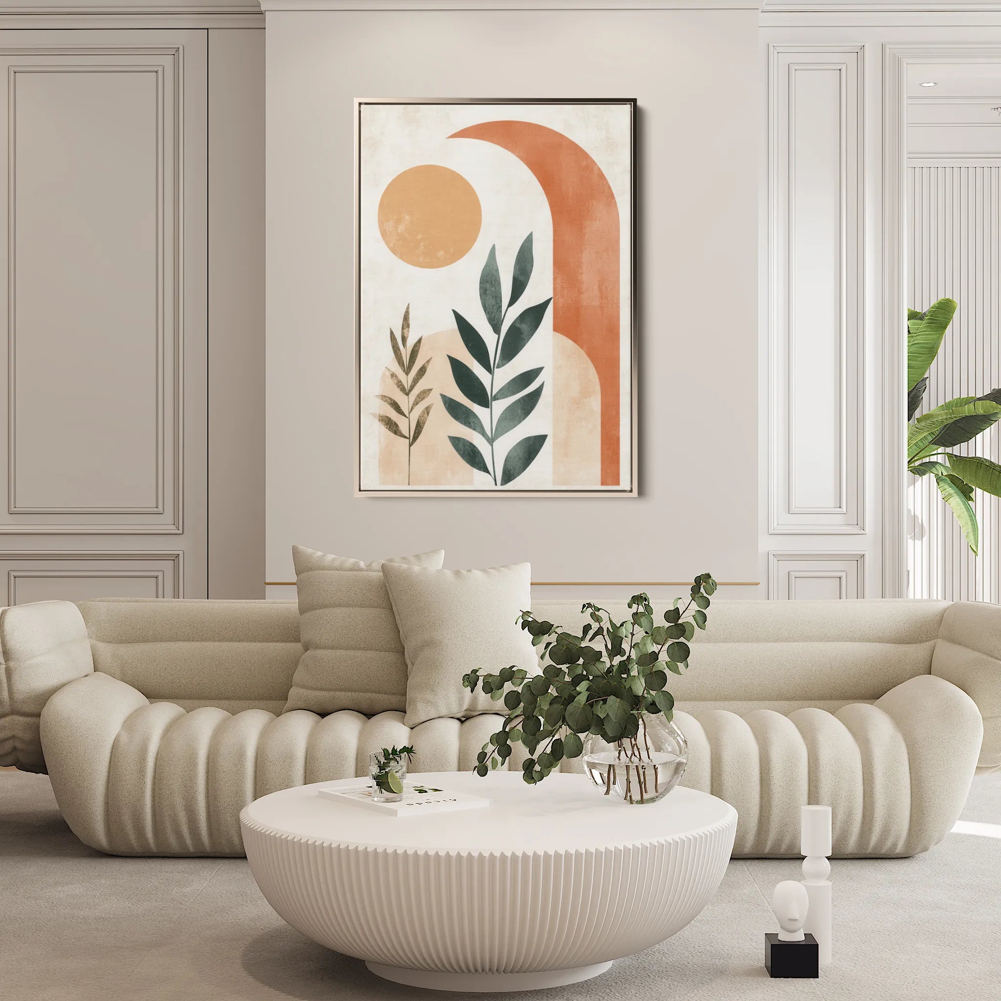 Boho Canvas Wall Art WAD061-BH 90 x 60 cm / Stretched on hidden frame