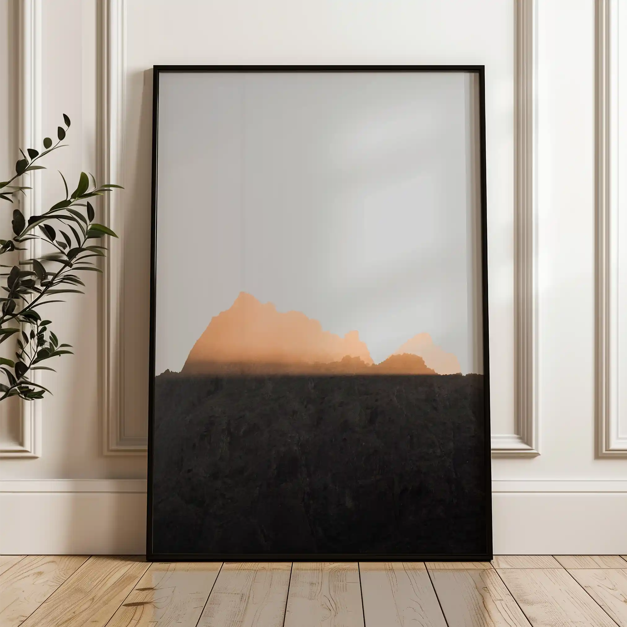 Landscape 061 Canvas Art 90 x 60 cm / Stretched on hidden frame