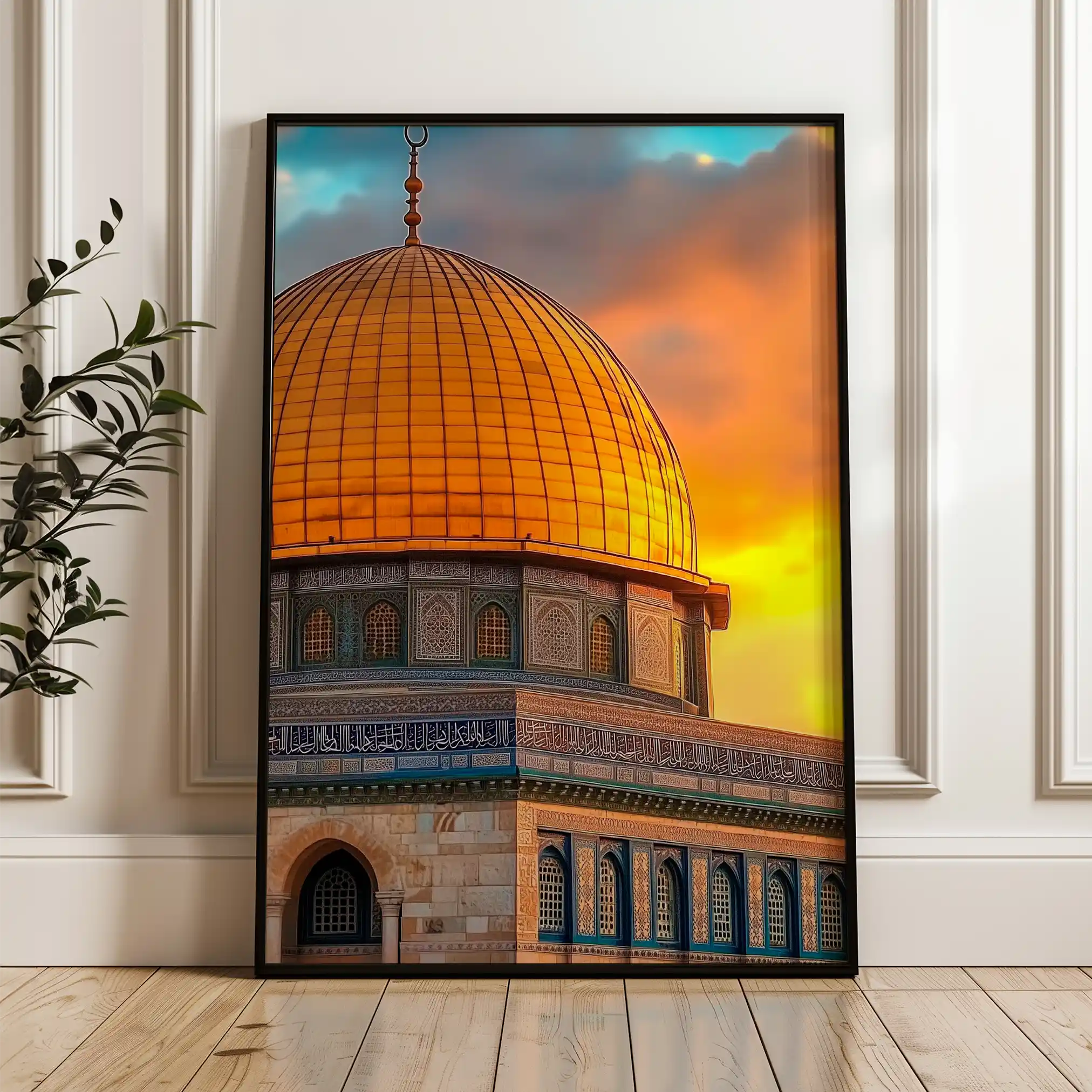 Palestine 061 Canvas Art 90 x 60 cm / Stretched on hidden frame