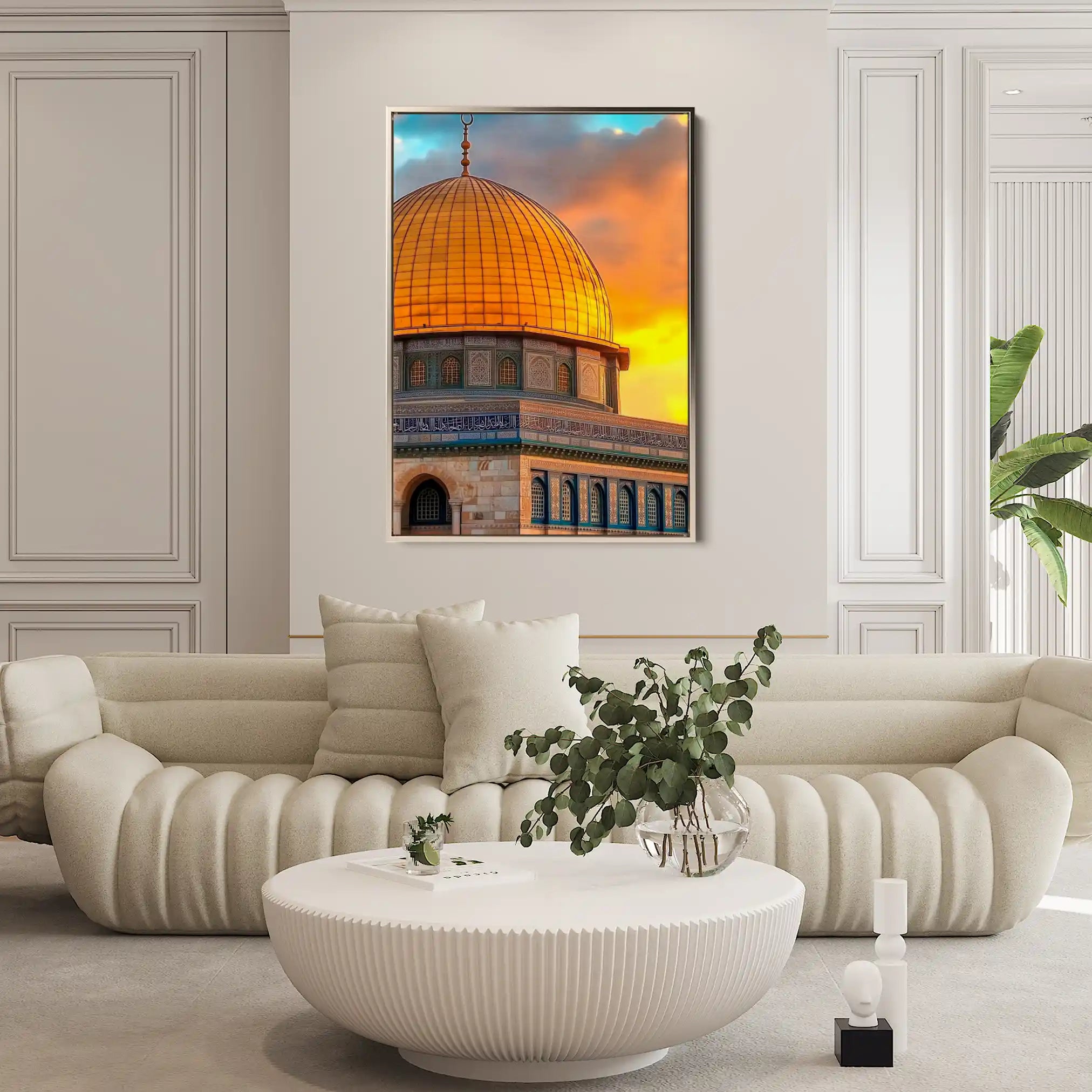 Palestine 061 Canvas Art 90 x 60 cm / Stretched on hidden frame