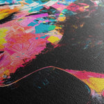 Portrait 061 Canvas Art 90 x 60 cm / Stretched on hidden frame