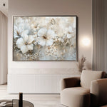 Floral Canvas Wall Art WAD062-F 90 x 60 cm / Stretched on hidden frame