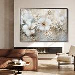 Floral Canvas Wall Art WAD062-F 90 x 60 cm / Stretched on hidden frame