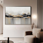 Landscape 062 Canvas Art 90 x 60 cm / Stretched on hidden frame
