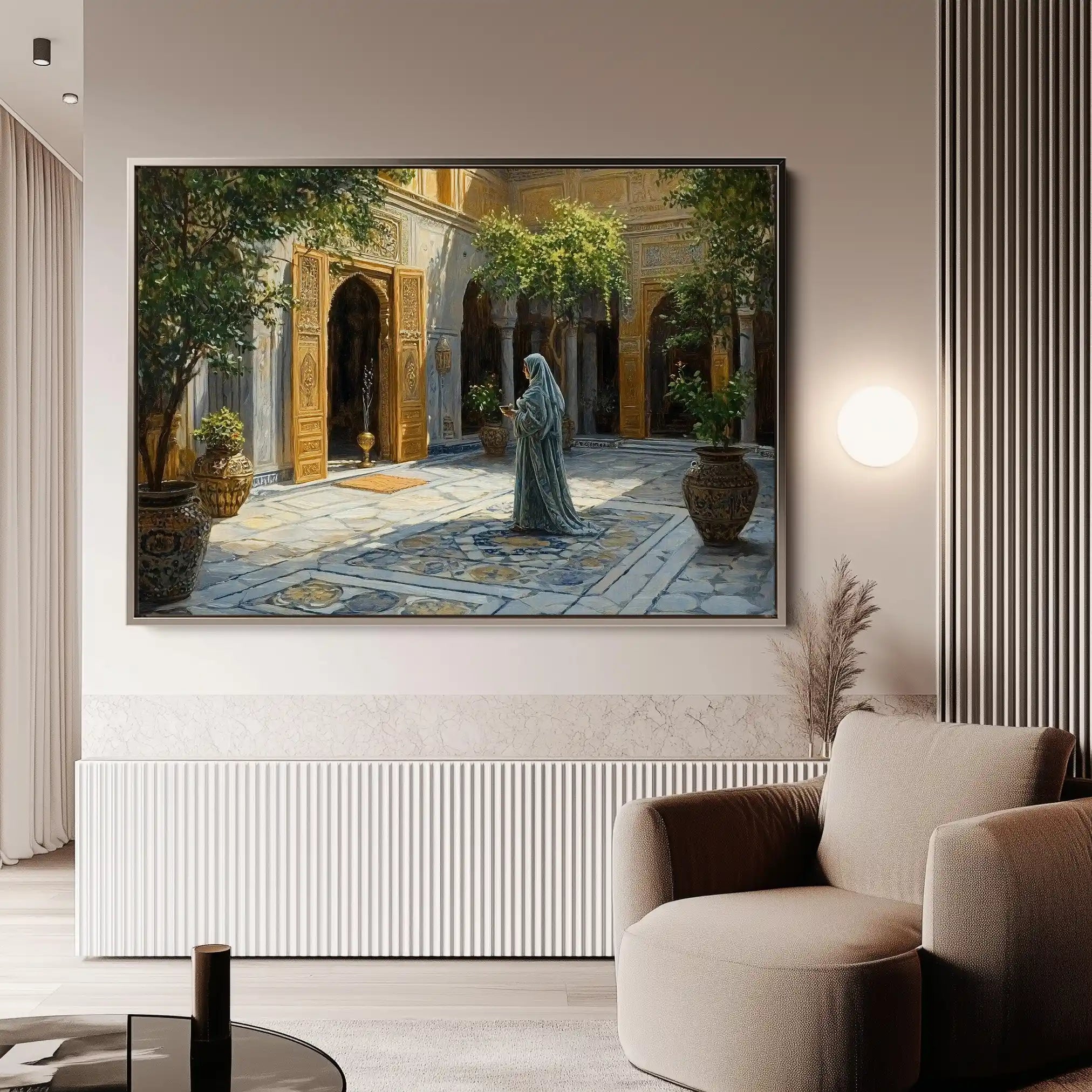 Orientalist 062 Canvas Art 90 x 60 cm / Stretched on hidden frame
