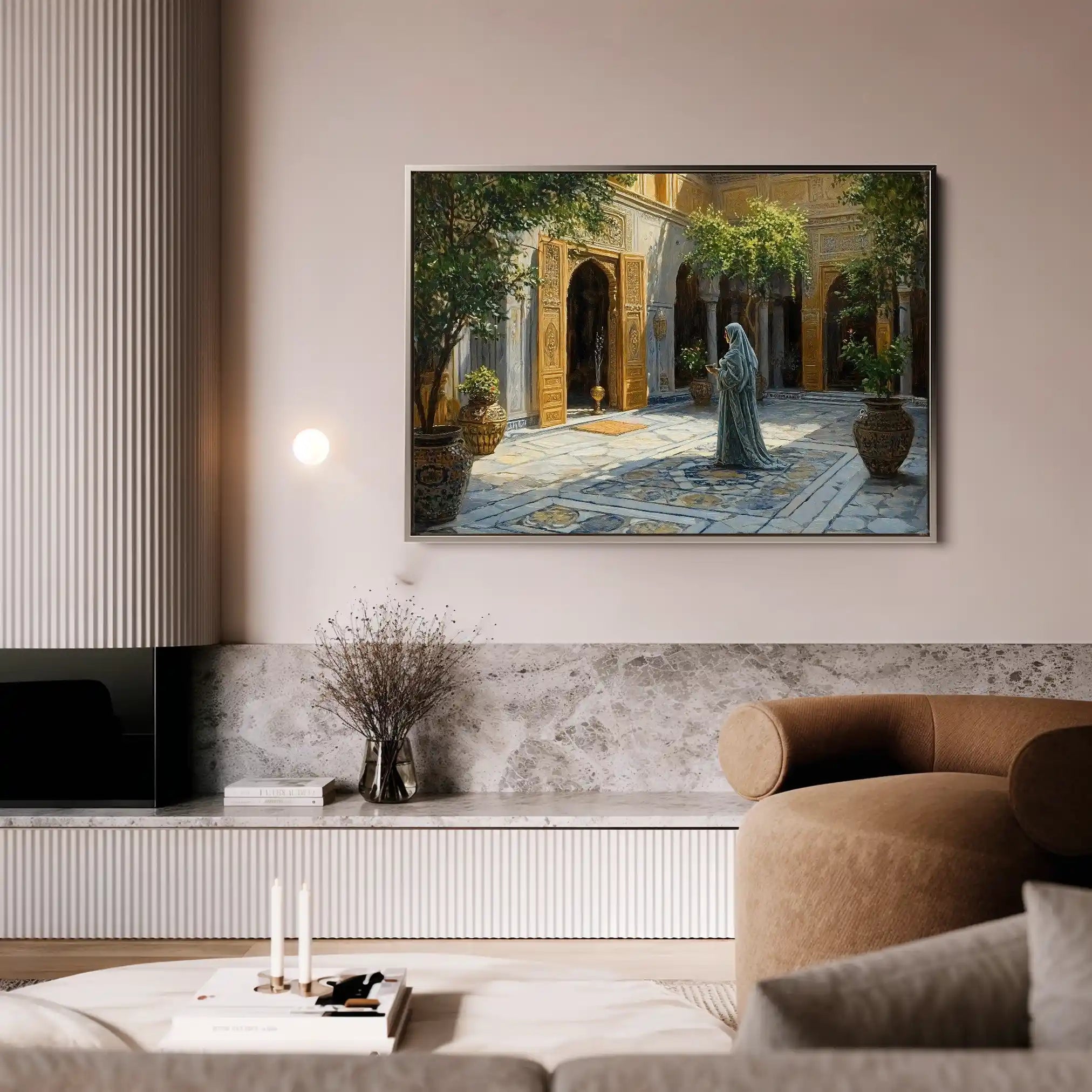 Orientalist 062 Canvas Art 90 x 60 cm / Stretched on hidden frame