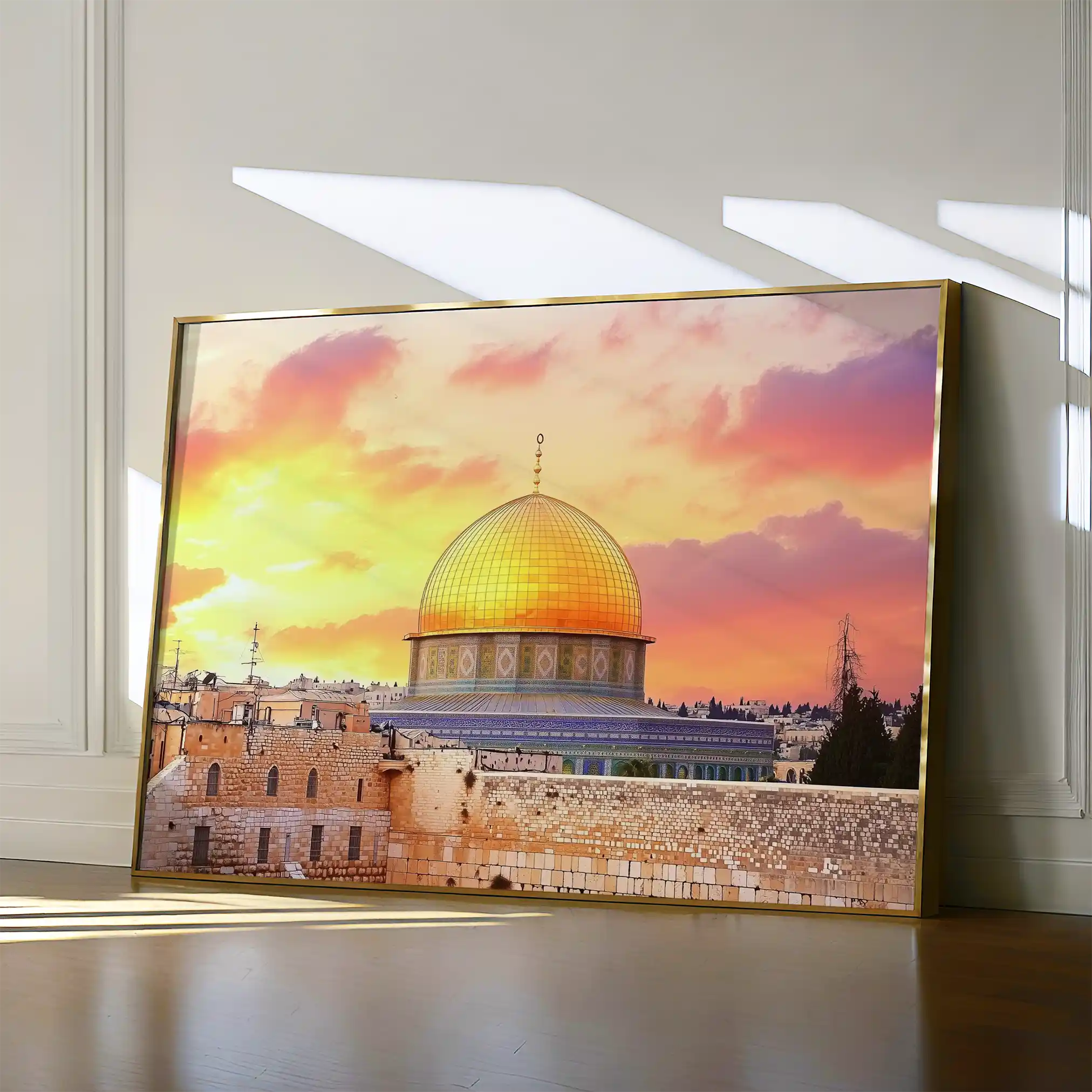 Palestine 062 Canvas Art 90 x 60 cm / Stretched on hidden frame