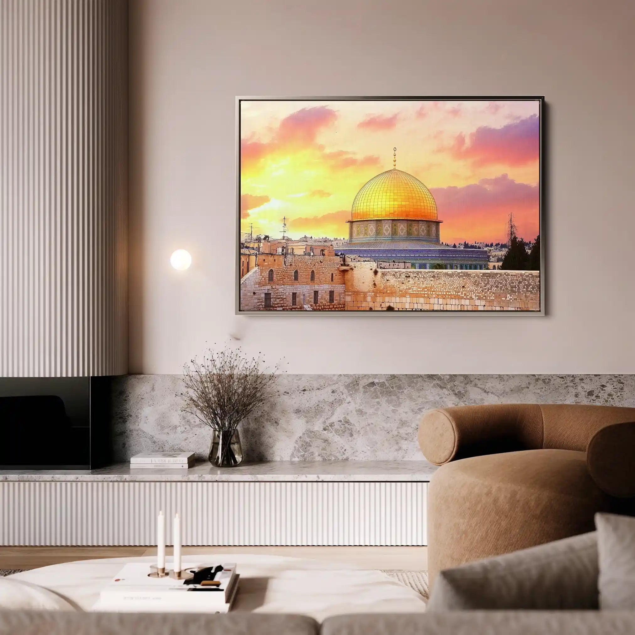 Palestine 062 Canvas Art 90 x 60 cm / Stretched on hidden frame