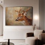 Animals 063 Canvas Art 90 x 60 cm / Stretched on hidden frame