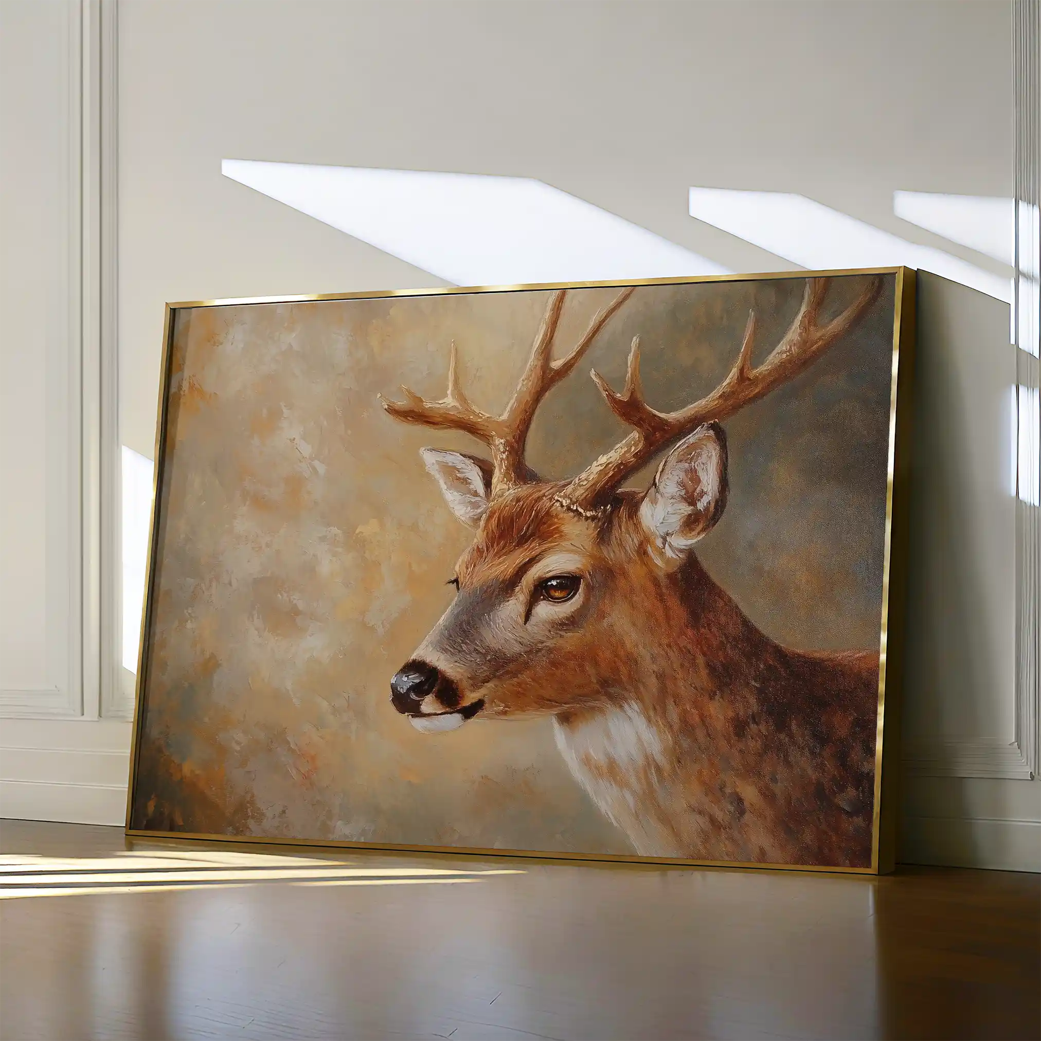 Animals 063 Canvas Art 90 x 60 cm / Stretched on hidden frame