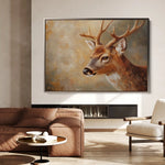 Animals 063 Canvas Art 90 x 60 cm / Stretched on hidden frame