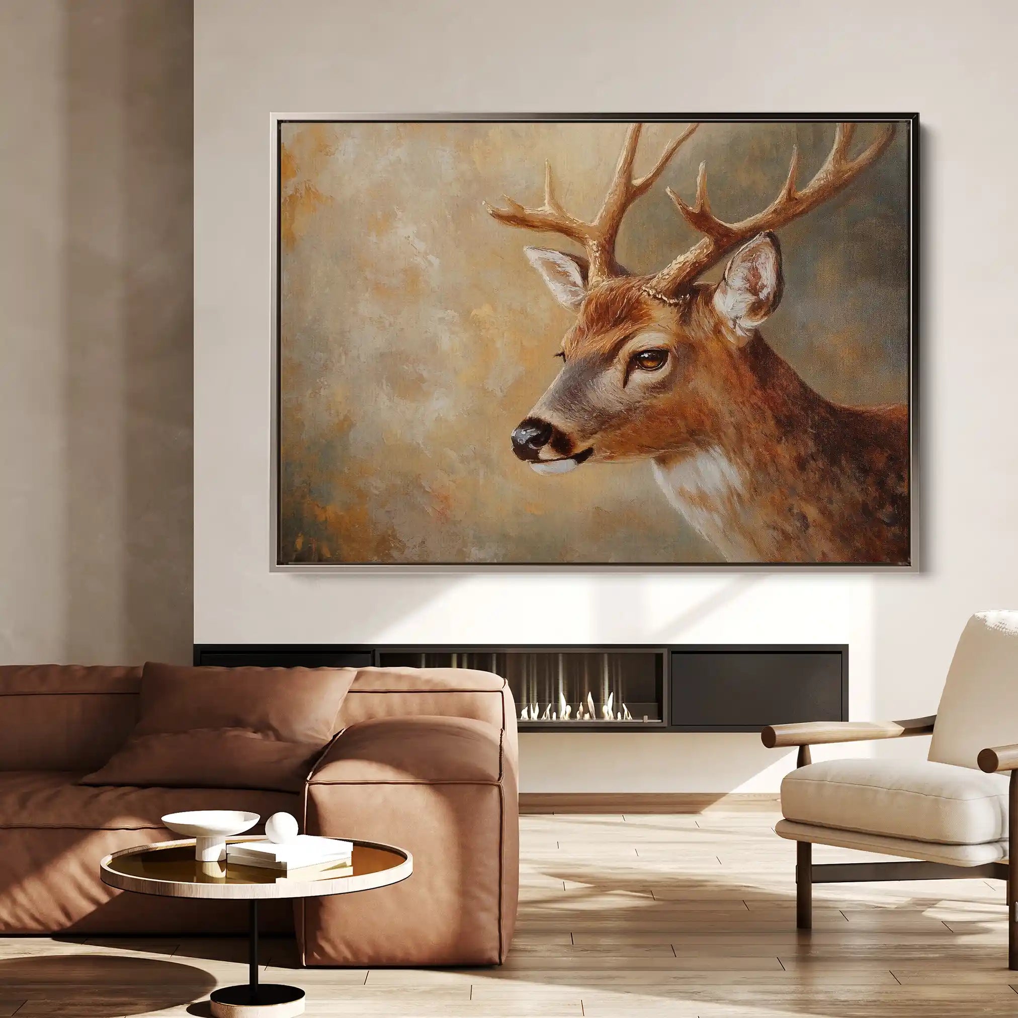 Animals 063 Canvas Art 90 x 60 cm / Stretched on hidden frame