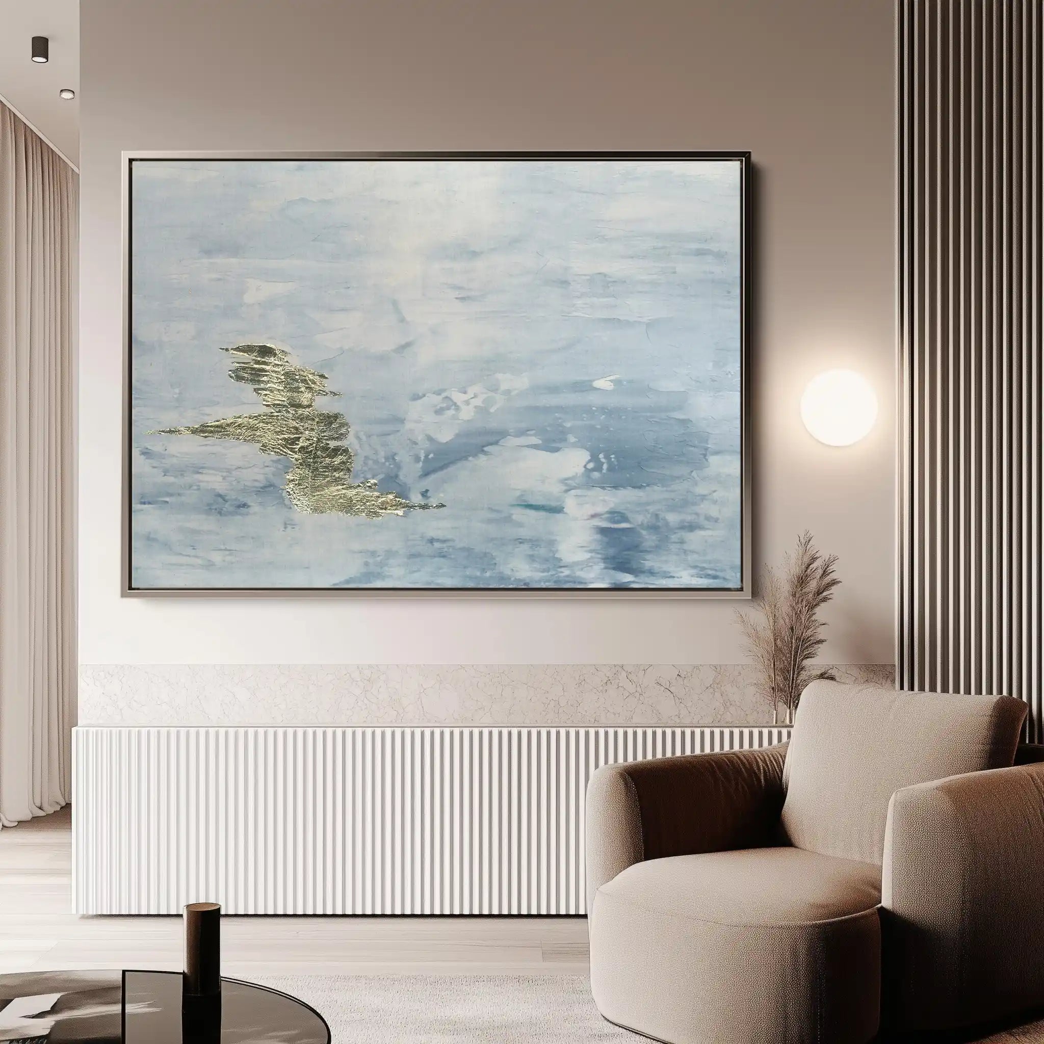 Abstract 063 Canvas Art 60 x 40 cm / Stretched on hidden frame