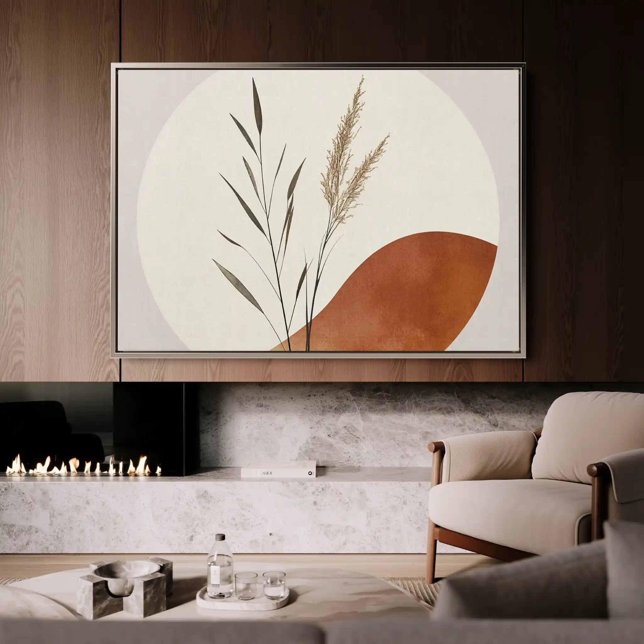 Boho 063 Canvas Art 90 x 60 cm / Stretched on hidden frame