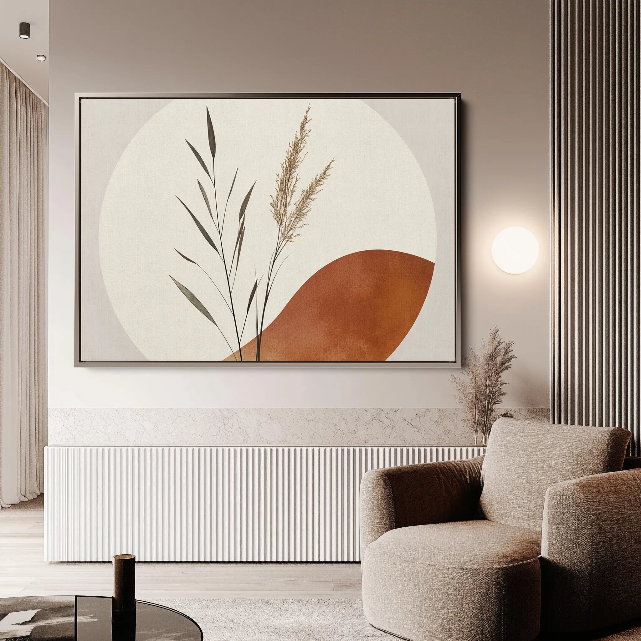 Boho Canvas Wall Art WAD063-BH 90 x 60 cm / Stretched on hidden frame