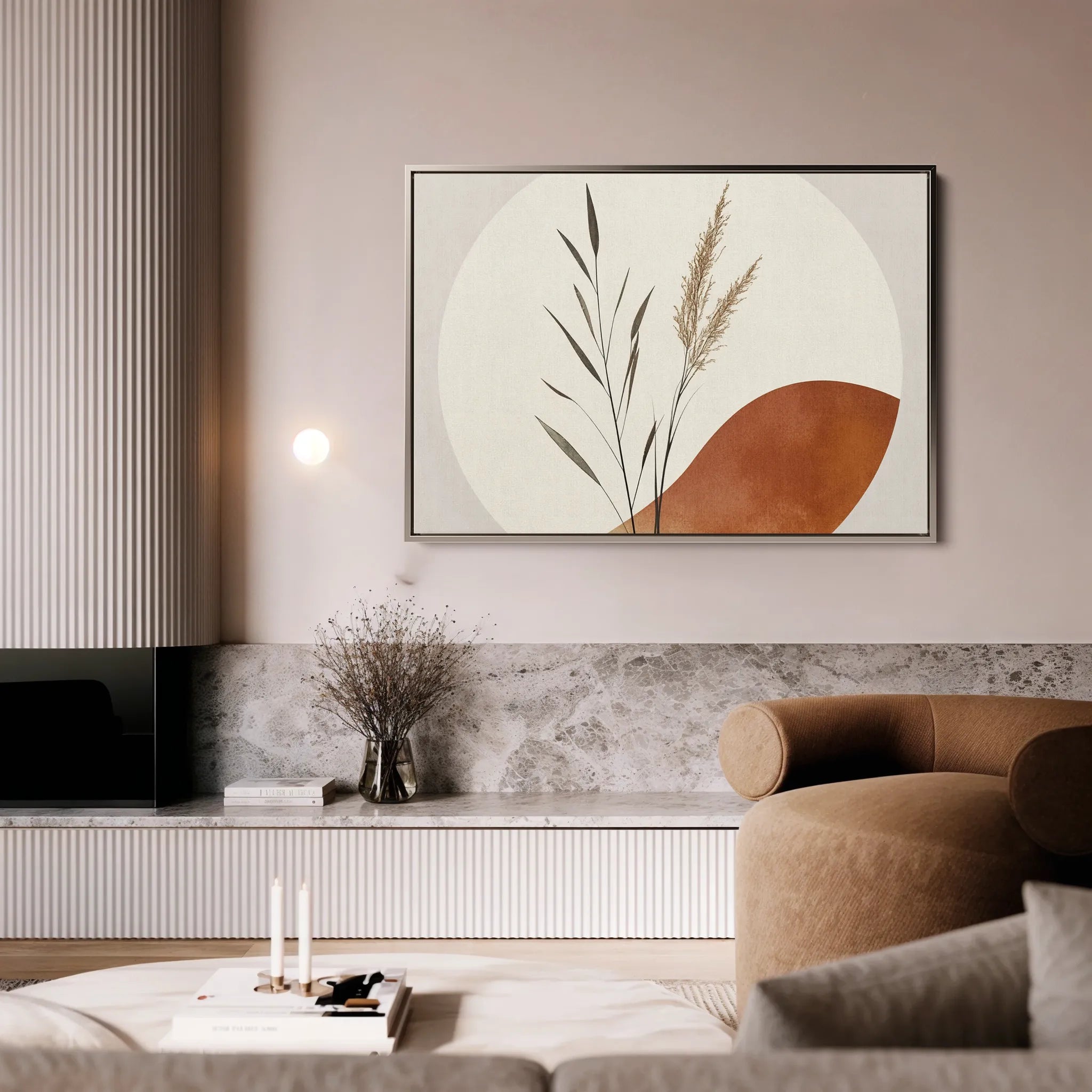 Boho Canvas Wall Art WAD063-BH 90 x 60 cm / Stretched on hidden frame